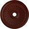 Ekena Millwork Oakleaf Ceiling Medallion (Fits Canopies up to 6 1/4"), 29 1/8"OD x 3 5/8"ID x 1"P, Brushed Mahogany CM29OABMF - alternate 1